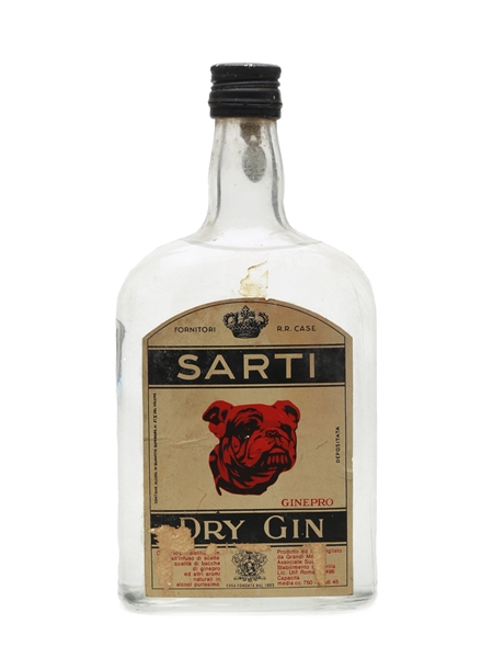 Sarti Dry Gin Bottled 1950s 75cl / 45%