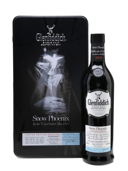 Glenfiddich Snow Phoenix Bottled 2010 70cl / 47.6%