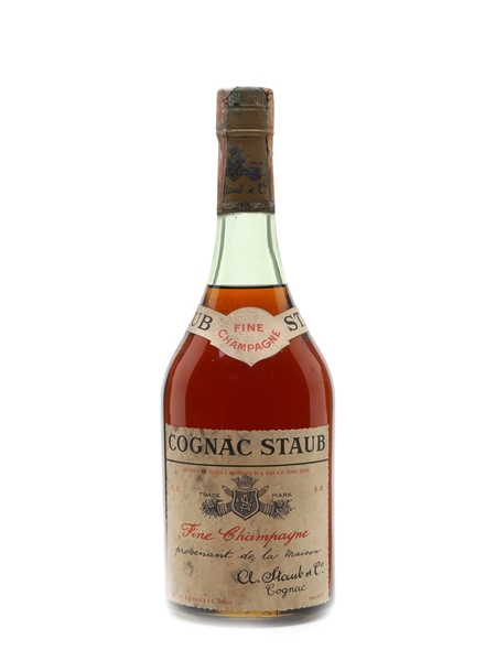 Staub Fine Champagne Cognac Bottled 1970s - Rinaldi 75cl / 40%