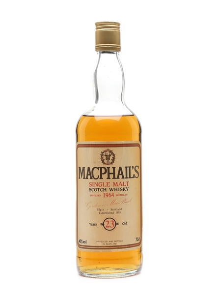 MacPhail's 1964 23 Year Old - Gordon & MacPhail 75cl / 40%