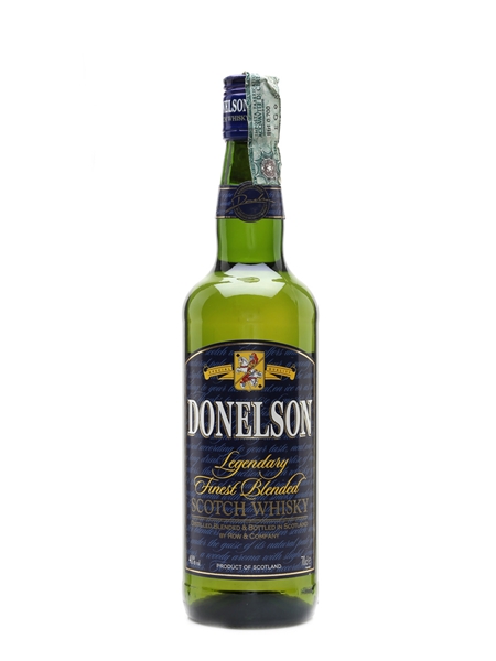 Donelson Legendary Finest Blended Scotch Whisky Bottled 1990s 70cl / 40%