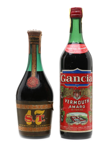 Gancia & ST 17 Bottled 1960s-1970s 75cl & 100cl