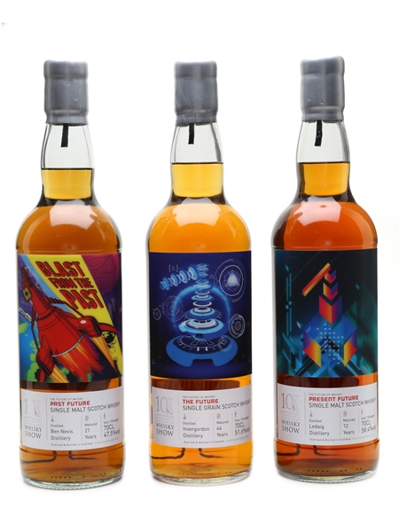 The Future Of Whisky Collection Ben Nevis 1997, Ledaig 2005, Invergordon 1974 3 x 70cl