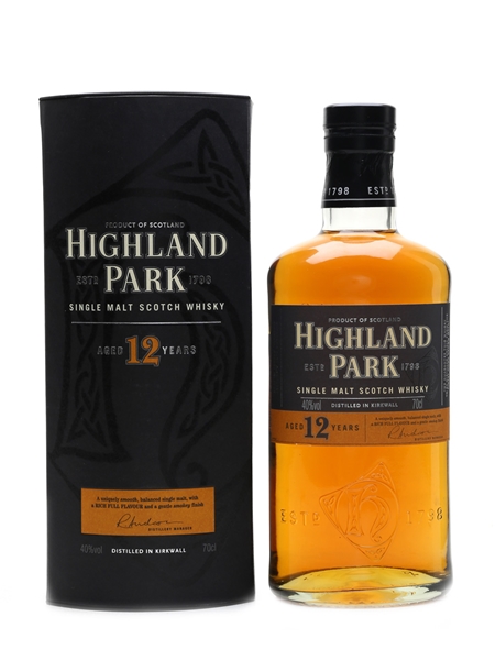 Highland Park 12 Year Old Bottled Pre 2012 70cl / 40%