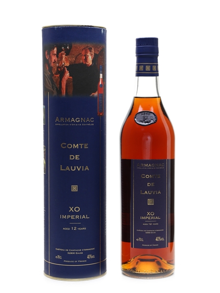 Comte De Lauvia 12 Year Old XO Imperial Chateau De Campagne D'Armagnac 70cl / 40%