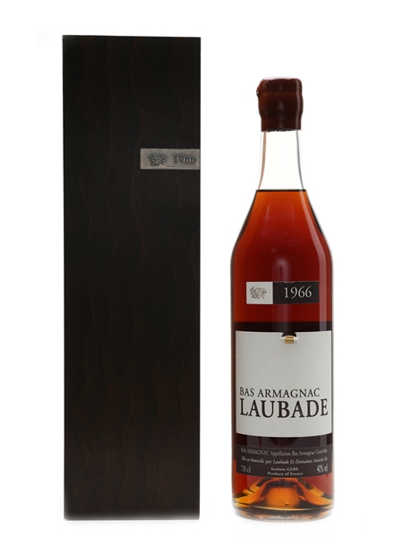 Laubade 1966 Bas Armagnac Bottled 2005 70cl / 40%