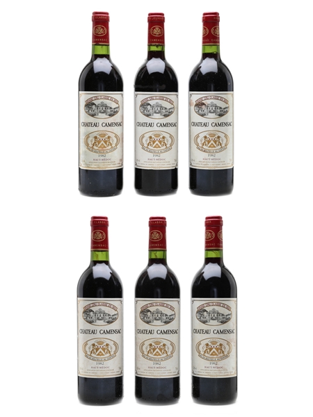 Chateau De Camensac 1982 Haut-Medoc Grand Cru Classe 6 x 75cl / 12.5%