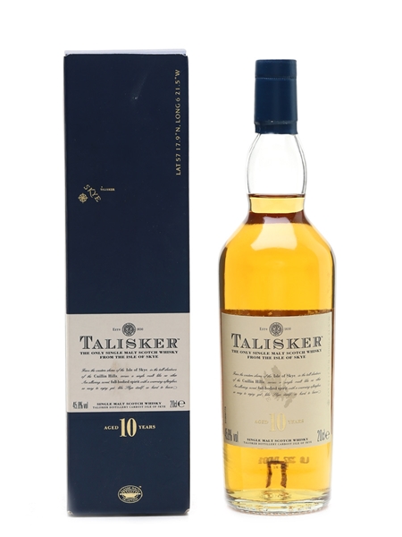 Talisker 10 Year Old Old Presentation 20cl / 45.8%