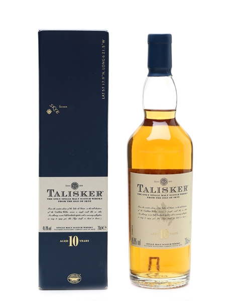 Talisker 10 Year Old Old Presentation 20cl / 45.8%