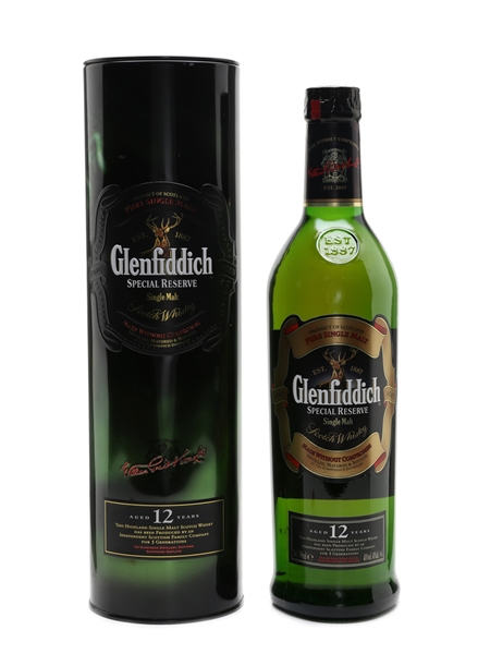 Glenfiddich 12 Year Old Special Reserve Old Presentation 70cl / 40%