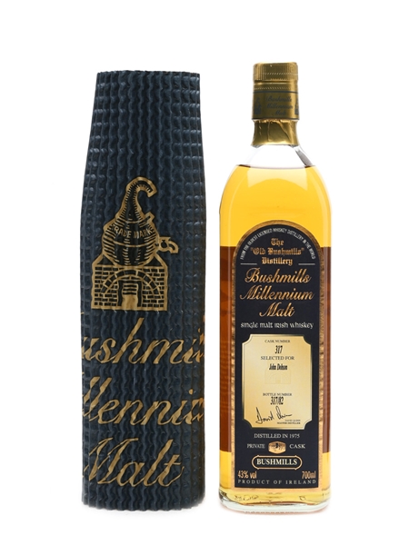 Bushmills 1975 Millennium Cask #317 70cl / 43%