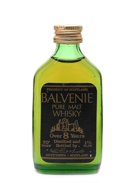 Balvenie 8 Year Old Pure Malt Bottled 1970s 4.7cl / 40%