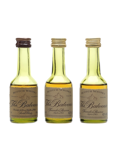 Balvenie Founder's Reserve  3 x 3cl / 40%