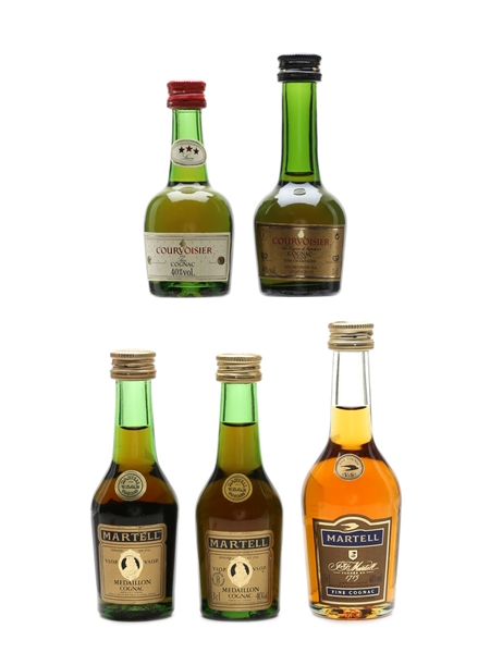 Courvoisier & Martell  5 x 3cl-5cl / 40%