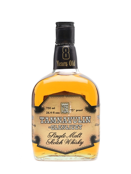 Tamnavulin Glenlivet 8 Years Old Bottled 1980s 75cl