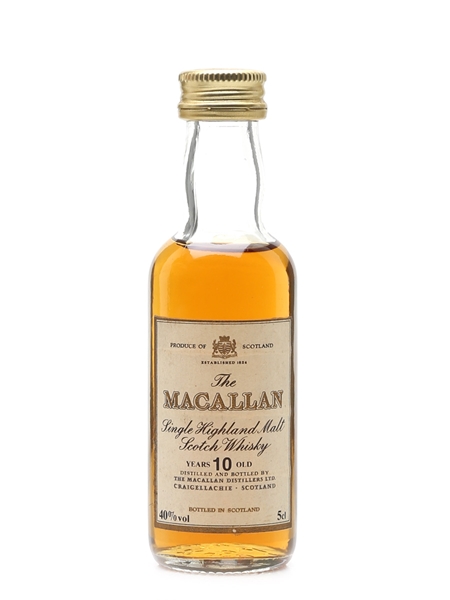 Macallan 10 Year Old Bottled 1990s 5cl / 40%