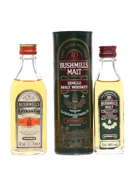 Bushmills Bottled 1990s 5cl & 7.1cl / 40%