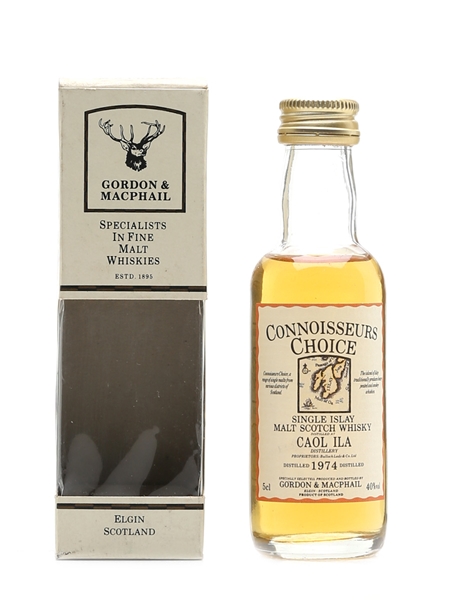 Caol Ila 1974 Bottled 1990s - Connoisseurs Choice 5cl / 40%