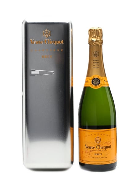 Veuve Clicquot Yellow Label NV Fridge-Style Presentation Tin 75cl / 12%