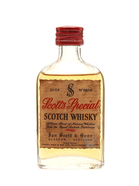 Scott's Special Bottled 1960s 5cl / 40%