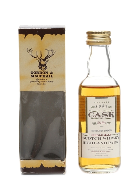 Highland Park 1983 Cask Strength - Gordon & MacPhail 5cl / 58.6%