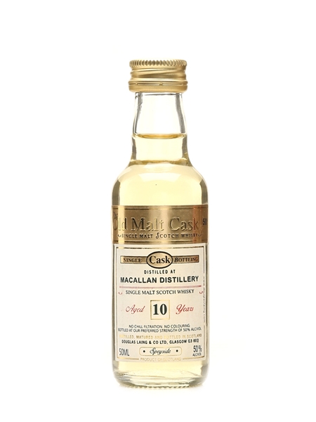 Macallan 10 Year Old Old Malt Cask - Douglas Laing 5cl / 50%