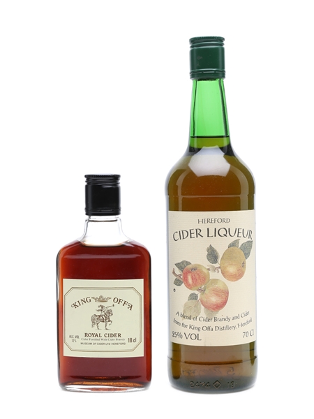 Hereford Cider Liqueur & King Offa 70cl & 18cl 