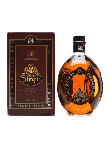 Dimple 15 Years Old Original De Luxe 1 Litre