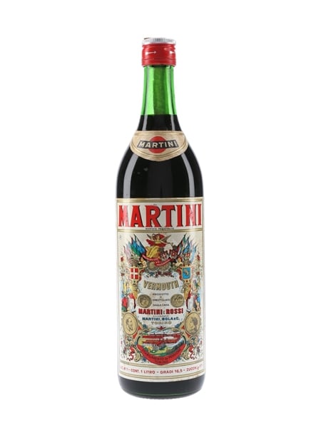 Martini Rosso Vermouth Bottled 1970s 100cl / 16.5%