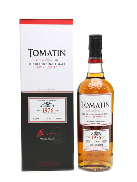 Tomatin 1976 Van Der Boog 30 Bottles Only - Cask #37559 70cl