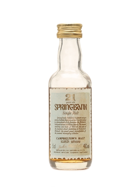 Springbank 21 Year Old Bottled 1990s 5cl / 46%