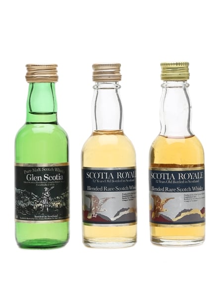 Glen Scotia & Scotia Royale  3 x 5cl