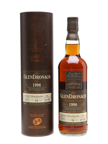 Glendronach 1996 Cask 1486 Holland Exclusive 70cl