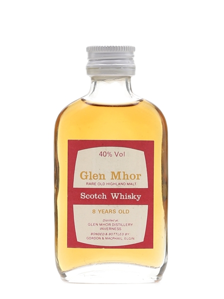 Glen Mhor 8 Year Old Bottled 1980s - Gordon & MacPhail 5cl / 40%