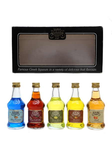 Eoliki Liqueur Gift Set 5 x 5cl