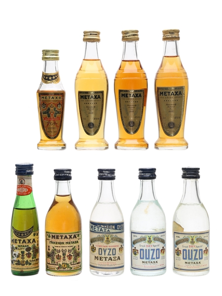 Metaxa Brandy & Liqueurs  9 x 3cl-5cl