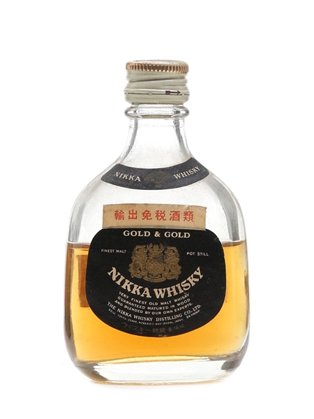 Nikka Gold & Gold Bottled 1970s 5cl / 43%