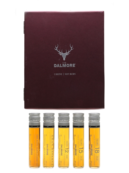 Dalmore Miniature Set I Shine Not Burn 5 x 4cl