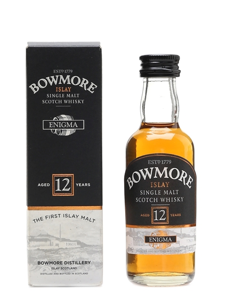 Bowmore 12 Year Old Enigma  5cl / 40%