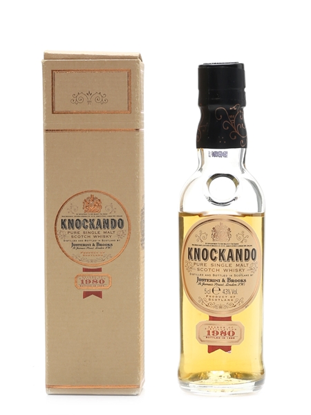 Knockando 1980 Bottled 1995 - Justerini & Brooks 5cl / 43%