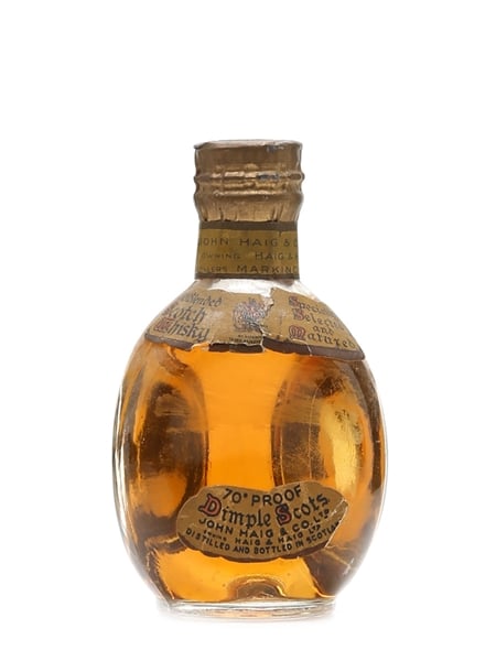 Haig's Dimple Spring Cap Bottled 1950s 5cl / 40%