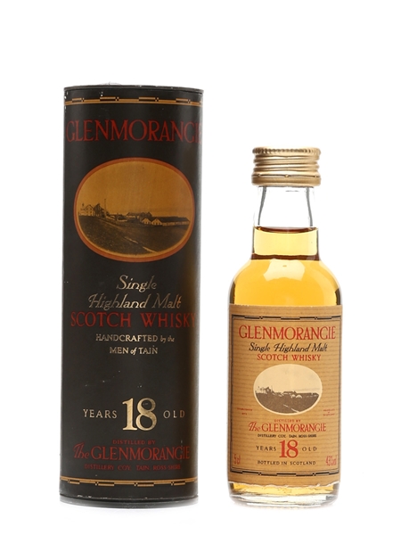 Glenmorangie 18 Year Old Bottled 1990s 5cl / 43%