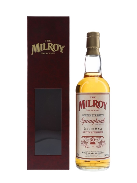 Springbank 30 Year Old Milroy Selection 70cl / 50%