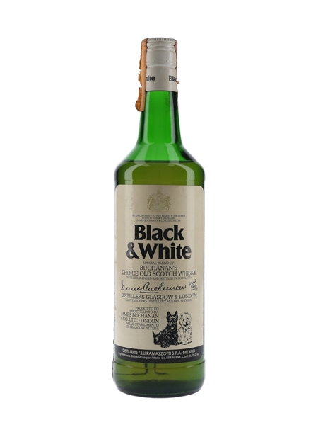 Black & White Bottled 1970s - Ramazzotti 75cl / 40%