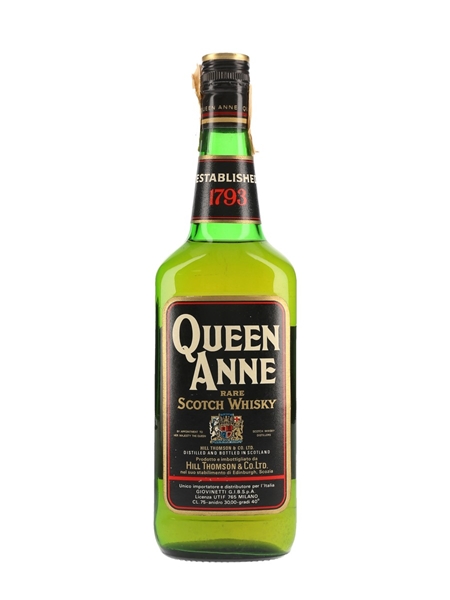 Queen Anne Rare Bottled 1970s - Giovinetti 75cl / 40%