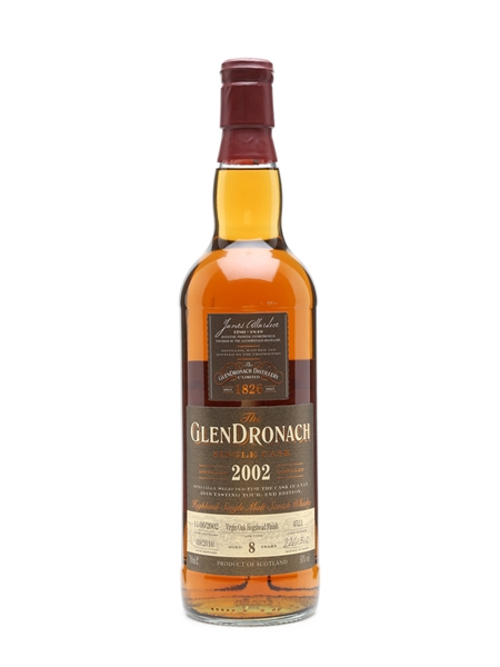 Glendronach 2002 (cask in a van) #4521 8 Years Old Second Edition 70cl