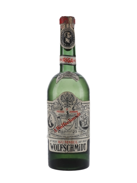 Wolfschmidt Kummel Bottled 1950s 75cl / 39%