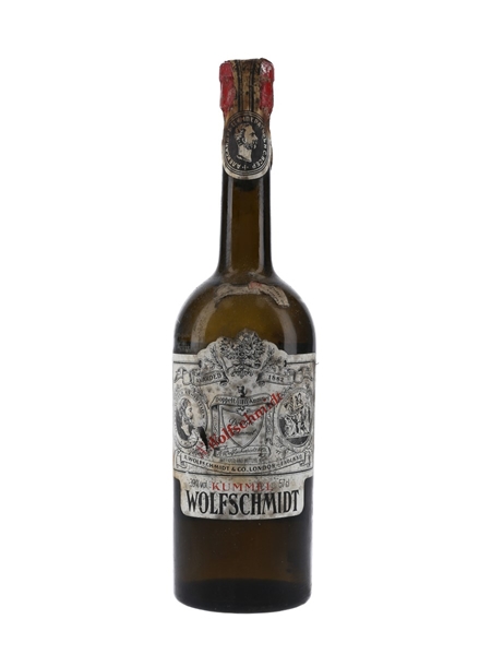 Wolfschmidt Kummel Bottled 1960s - England 57cl / 39%