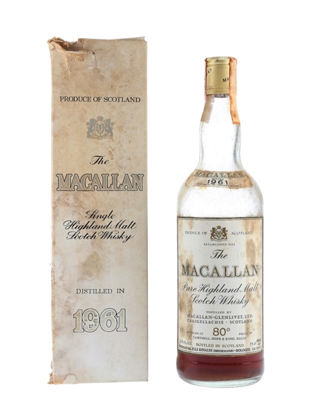 Macallan 1961 Campbell, Hope & King Bottled 1970s - Rinaldi 75cl / 46%