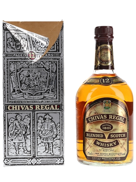 Chivas Regal 12 Year Old Bottled 1980s 75cl / 43%